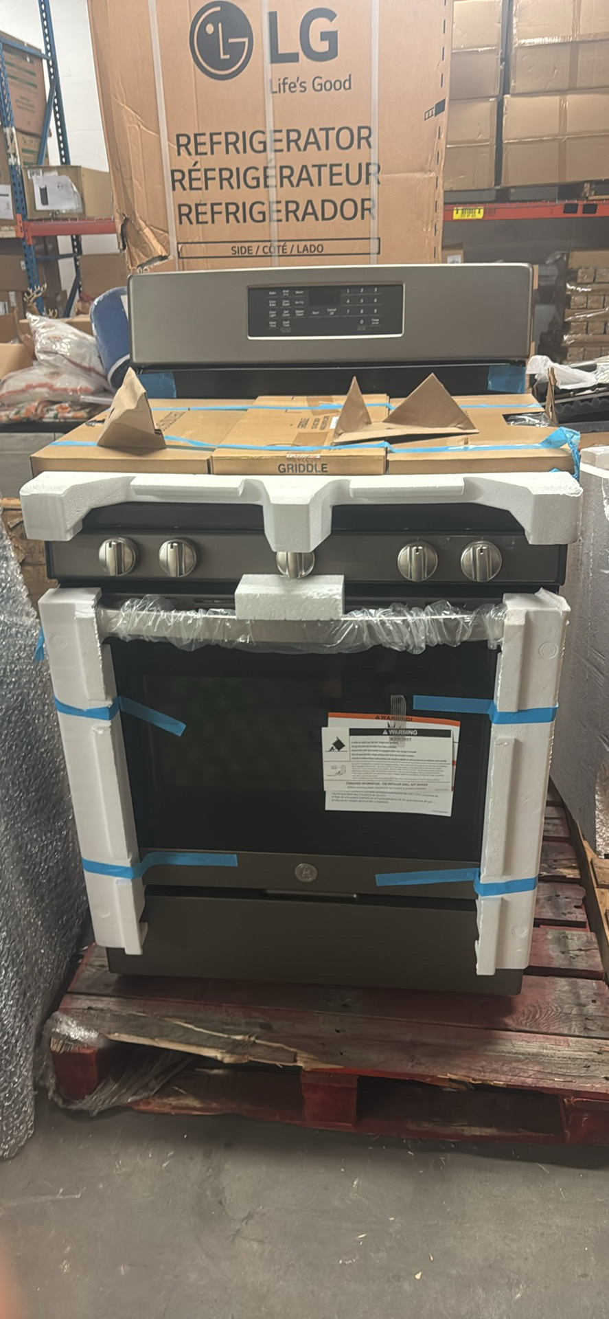 ge gas range
