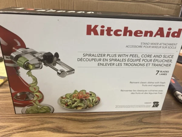 KitchenAid 7-Blade Spiralizer Plus with Peel, Core & Slice Attachment
