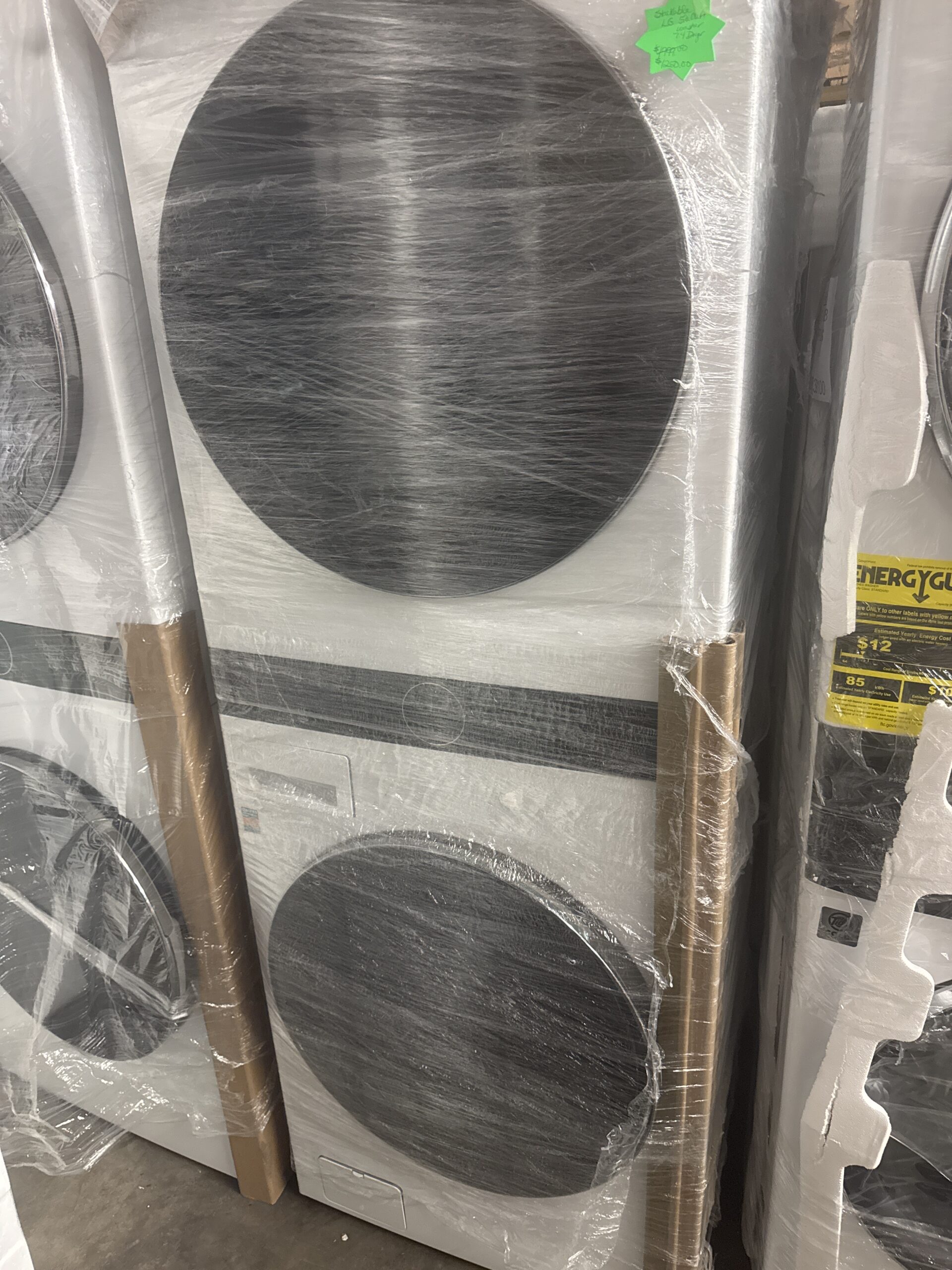 LG 7.4 cu. ft. Ultra Large Capacity Smart Wi-Fi Electric Dryer with TurboSteam™ - White (DLEX4000W) - Image 2