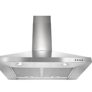 KitchenAid 30" Wall Mount Range Hood, 400 CFM, LED, Dishwasher-Safe Filter (Model: WVW53UC0FS)