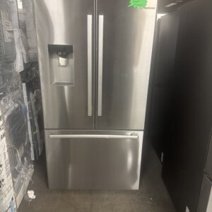 Bosch 100 Series 21.6 Cu. Ft. Counter-Depth French Door Smart Refrigerator - Stainless Steel - B36CD10ENS