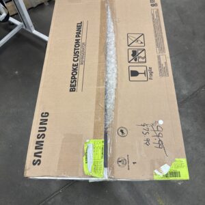 BESPOKE 4-Door Flex™ Refrigerator Panel in Matte Black Steel - Top Panel