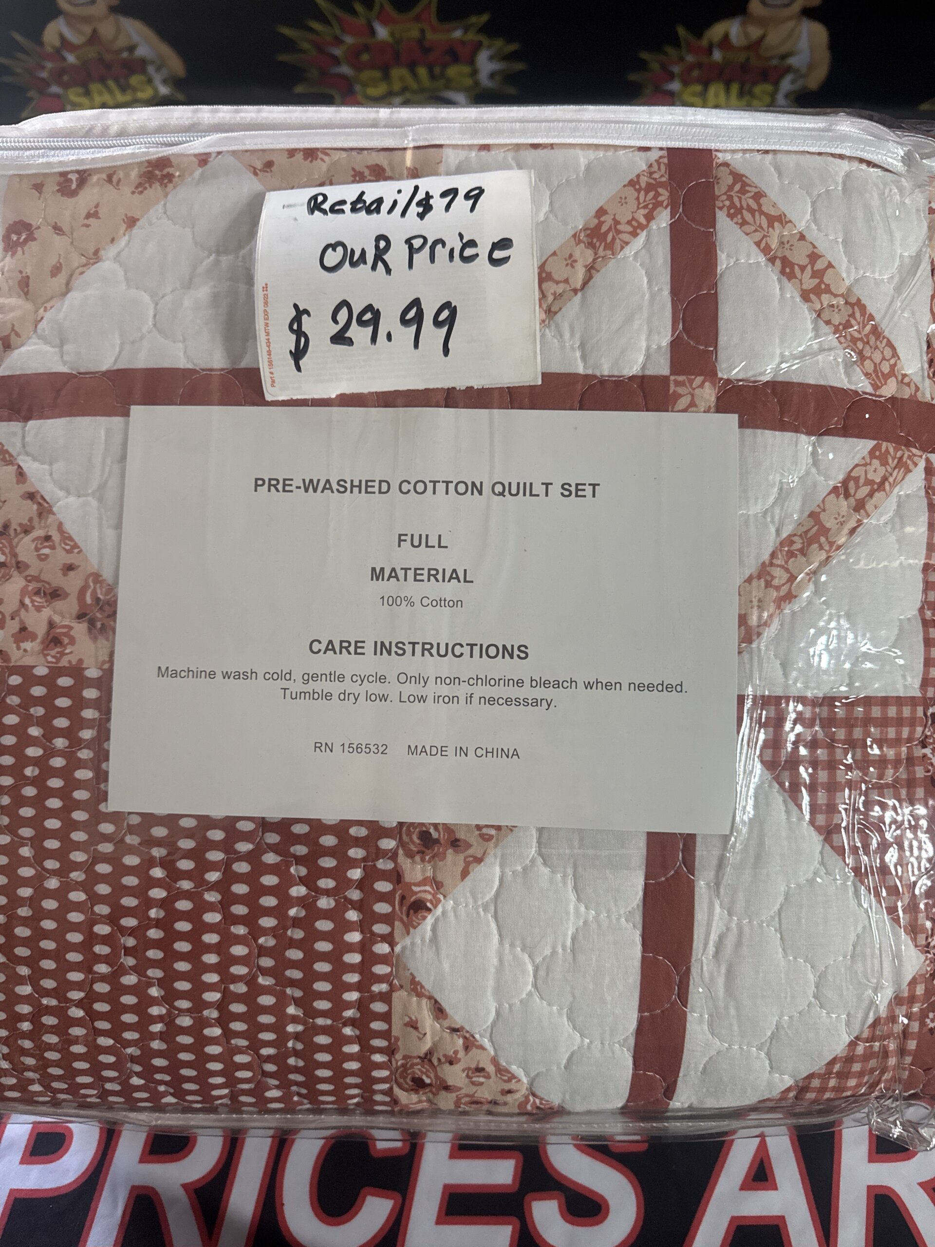 Emryn House Luxury Full Cotton Quilt Set - Reversible Lightweight Comforter - Image 6