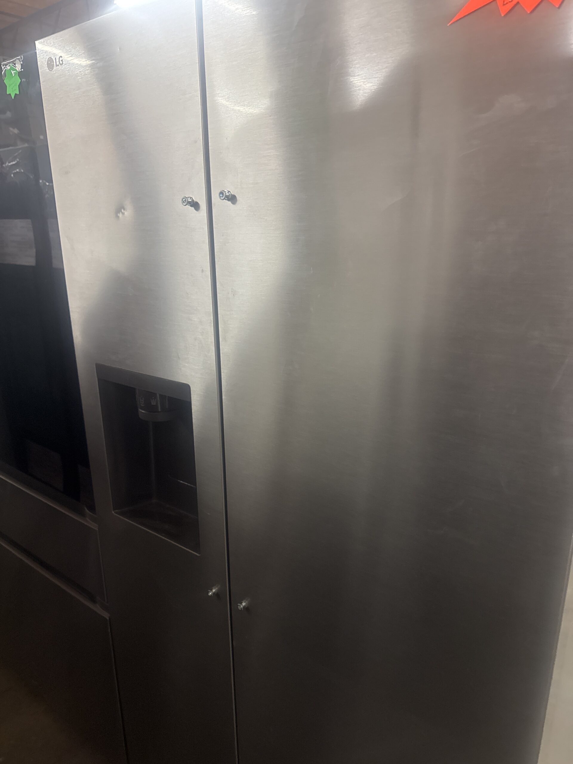 LG 27 cu. ft. Side-by-Side Smart Refrigerator - Stainless Steel (LS27T3230S)