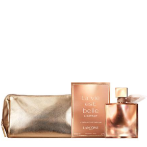 LNC La Vie Est Belle L’Extrait de Parfum & Luxury Travel Bag Set