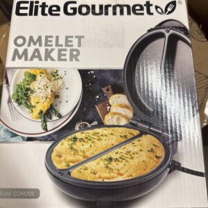Elite Gourmet Non-Stick Dual Omelet Maker