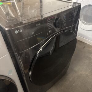 LG 7.4 cu. ft. Smart Front Load Electric Dryer with TurboSteam™ - DLEX4080B
